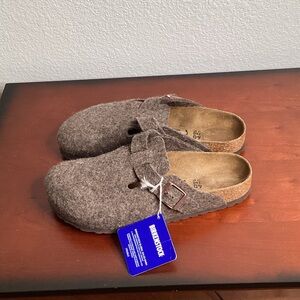 Birkenstock Boston Wool Felt Clogs